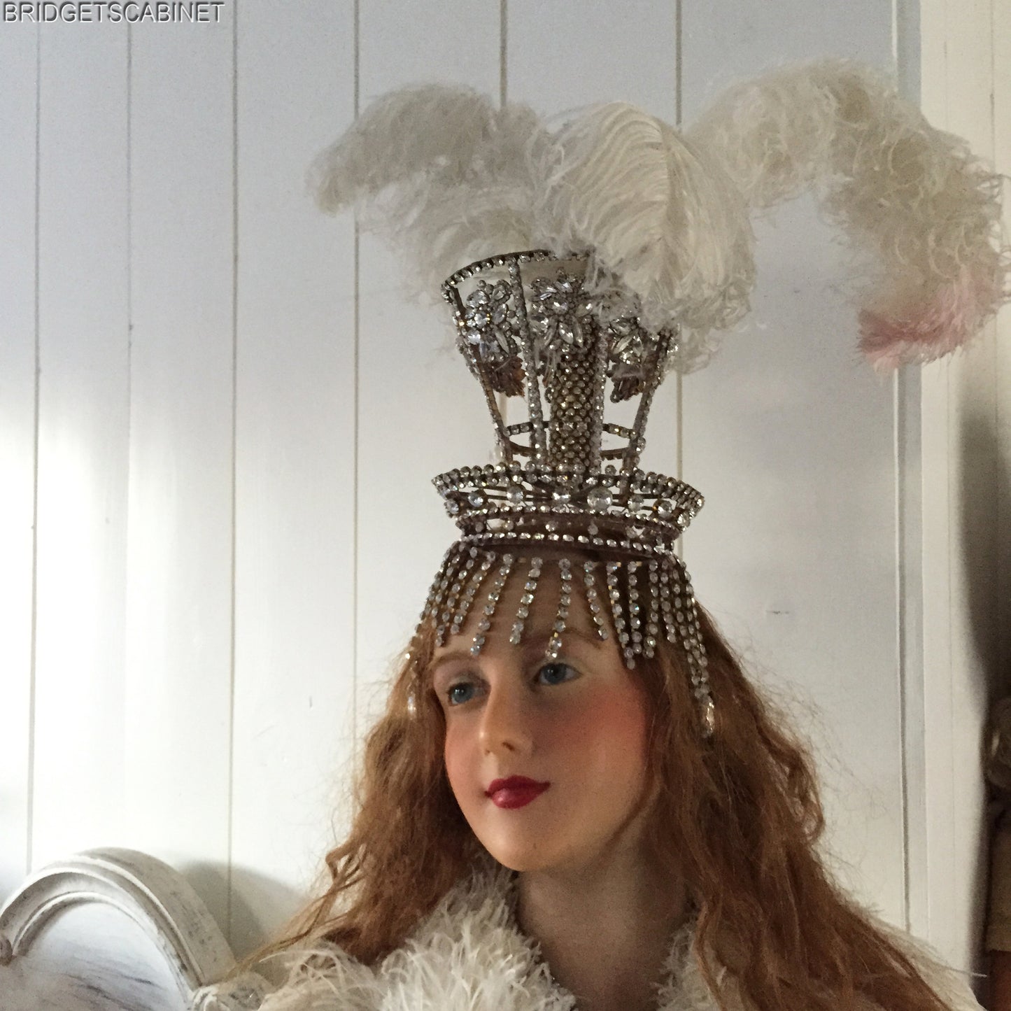 1920 Lido Stage Rhinestone Headdress