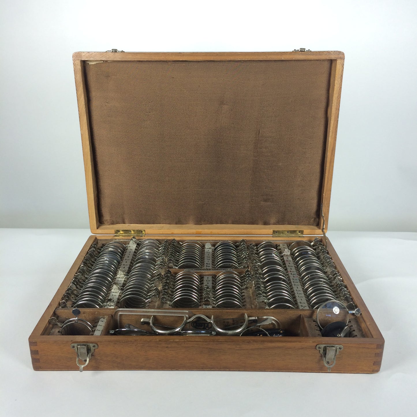 1910s French Optician Lenses Box