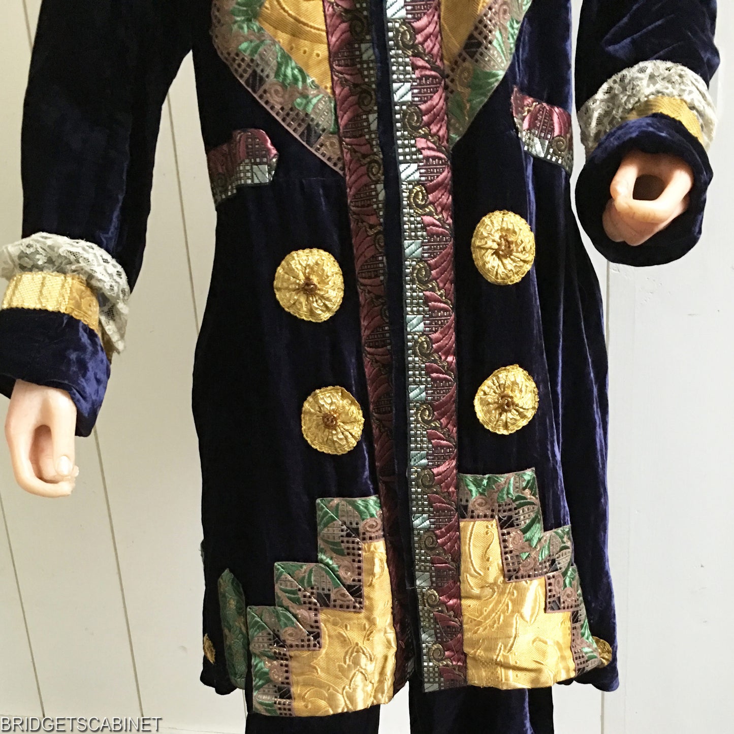 1920s Flapper Coat Trouser Set