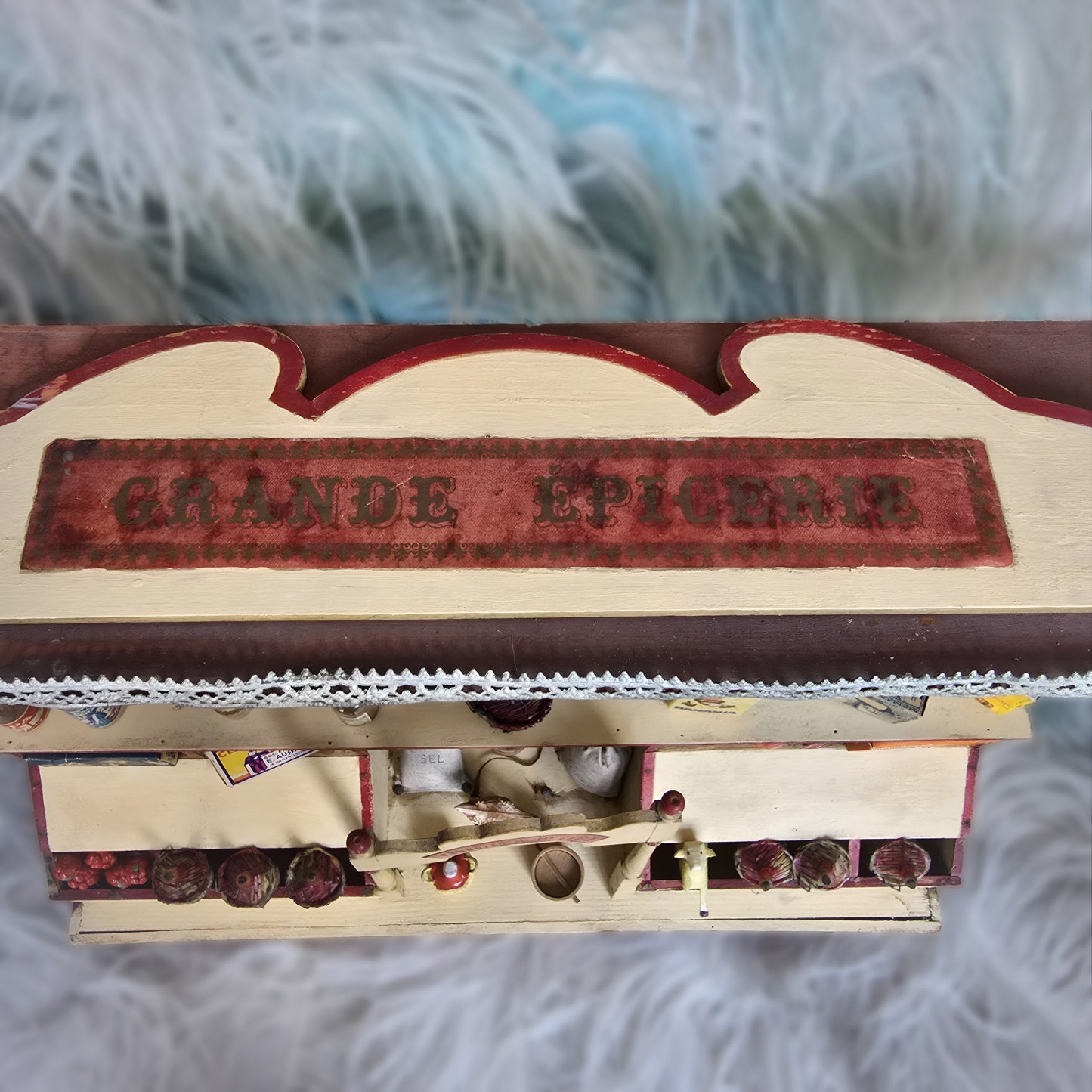 Charming French Wooden Épicerie, c. 1900–1920