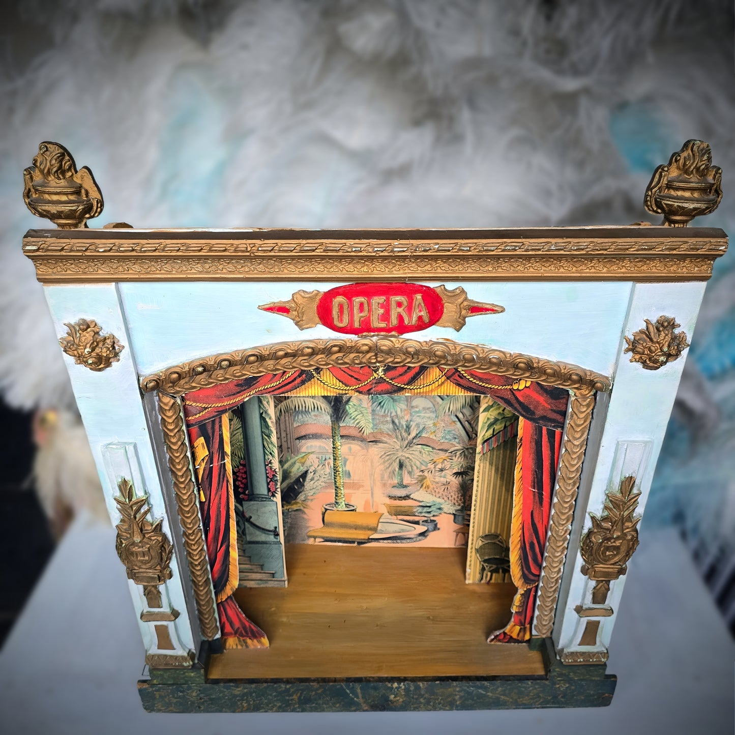 Late 19th Century French Toy Opera Theater
