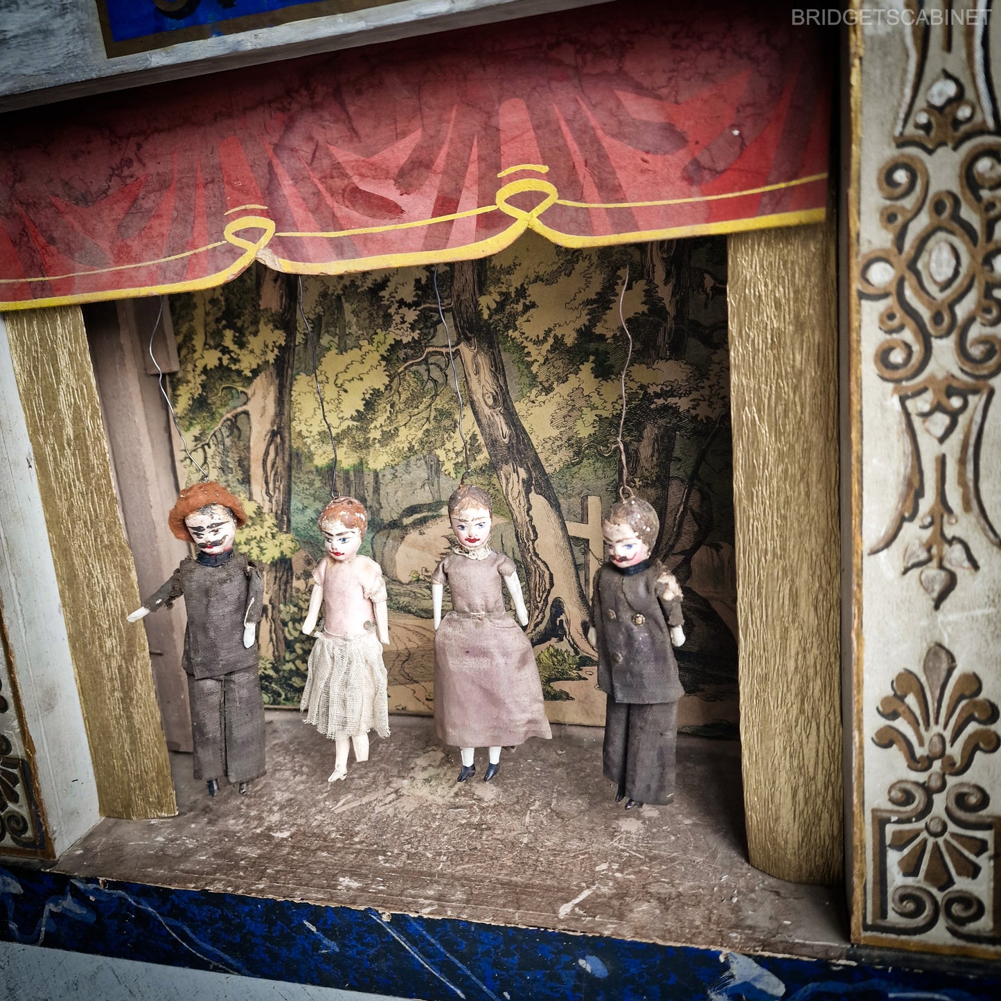 1880 French Puppet Opera Theater