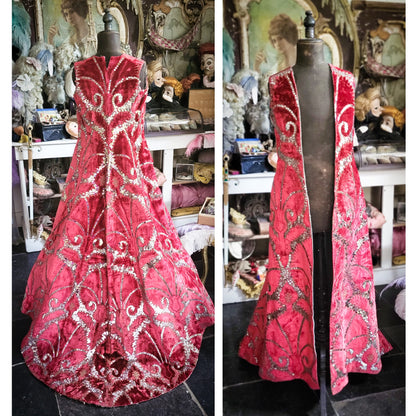 1800s Theater Opera Cape Costume