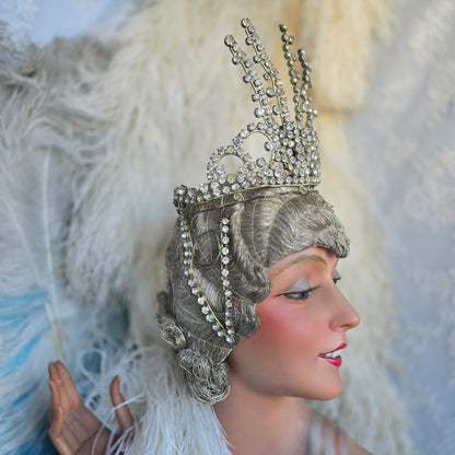 Early 1900s Rhinestone Stage Headdress