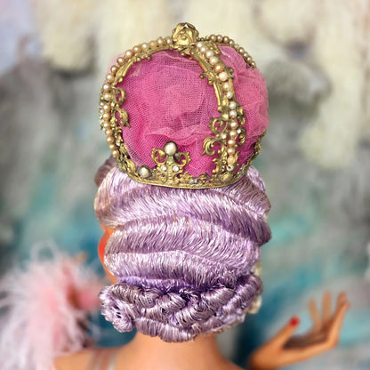 ✨ Antique French Theatrical Crown / Stage Headdress, Circa 1900–1920 | Belle Époque Costume Accessory