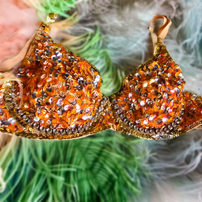 Vintage French Stage Bra – Paris Cabaret, Circa 1970s