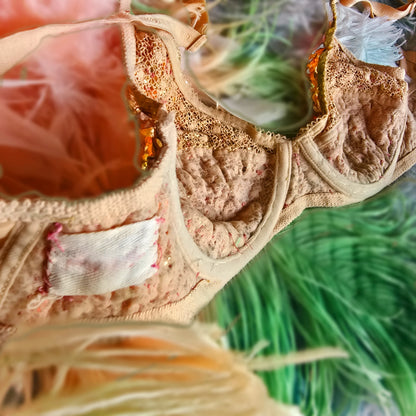 Vintage French Stage Bra – Paris Cabaret, Circa 1970s