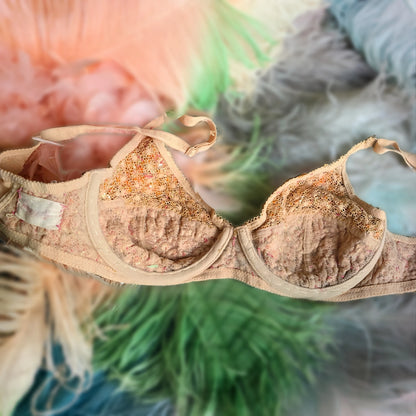 Vintage French Stage Bra – Paris Cabaret, Circa 1970s