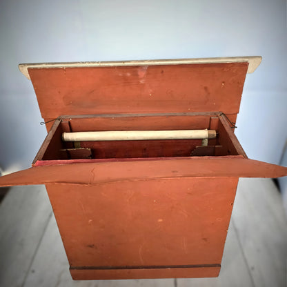 Rare Antique French Toy Opera Theater with Original Scenic Backdrop | Circa 1880–1900