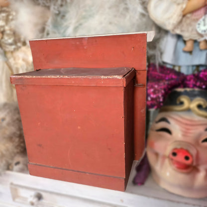 Rare Antique French Toy Opera Theater with Original Scenic Backdrop | Circa 1880–1900