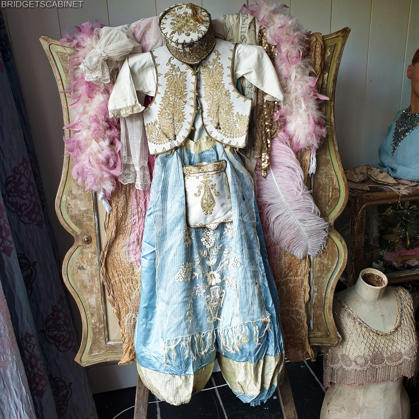 1920 French Stage Costume Oriental Child
