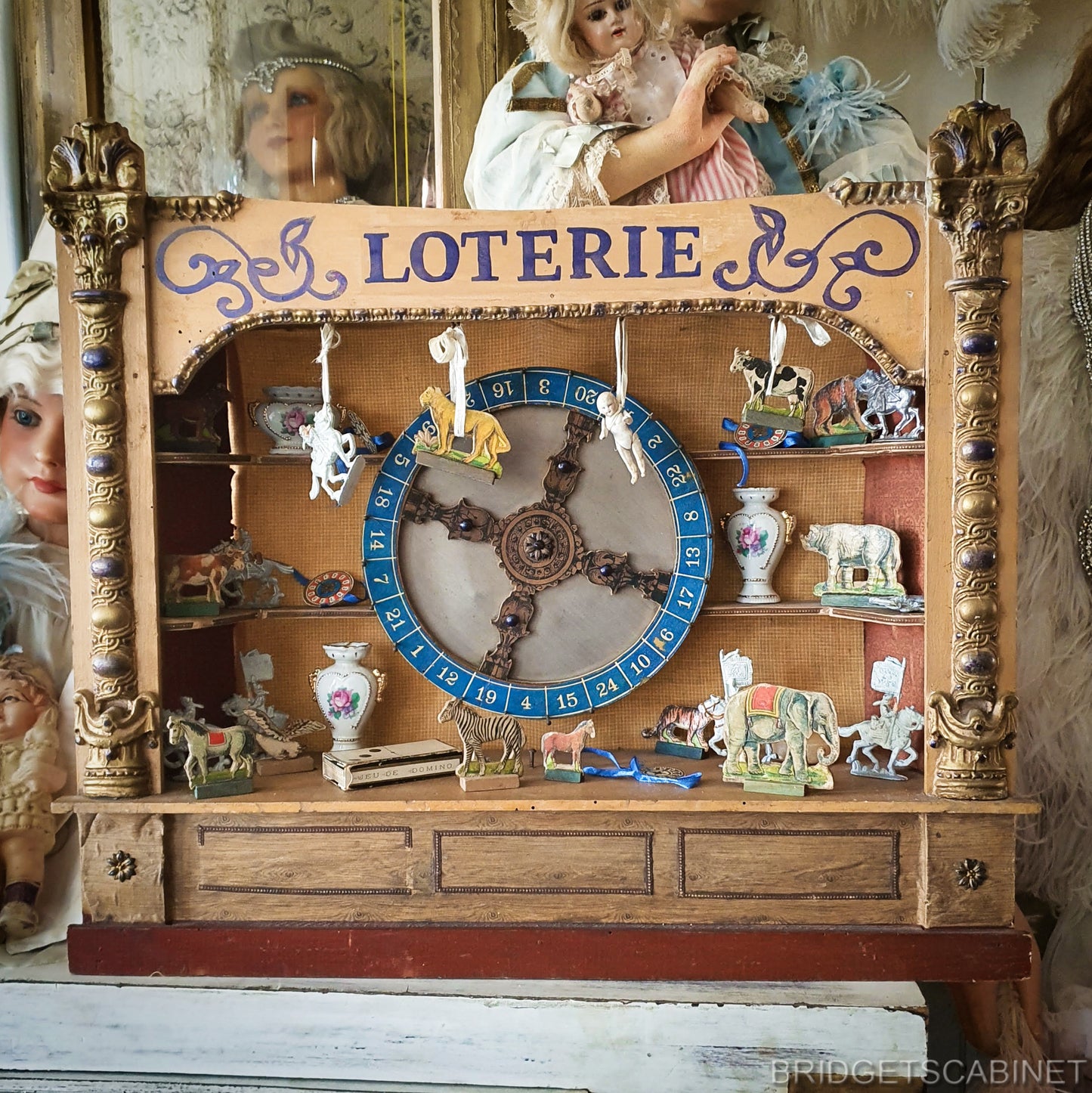 19th C. French Lotterie Toy