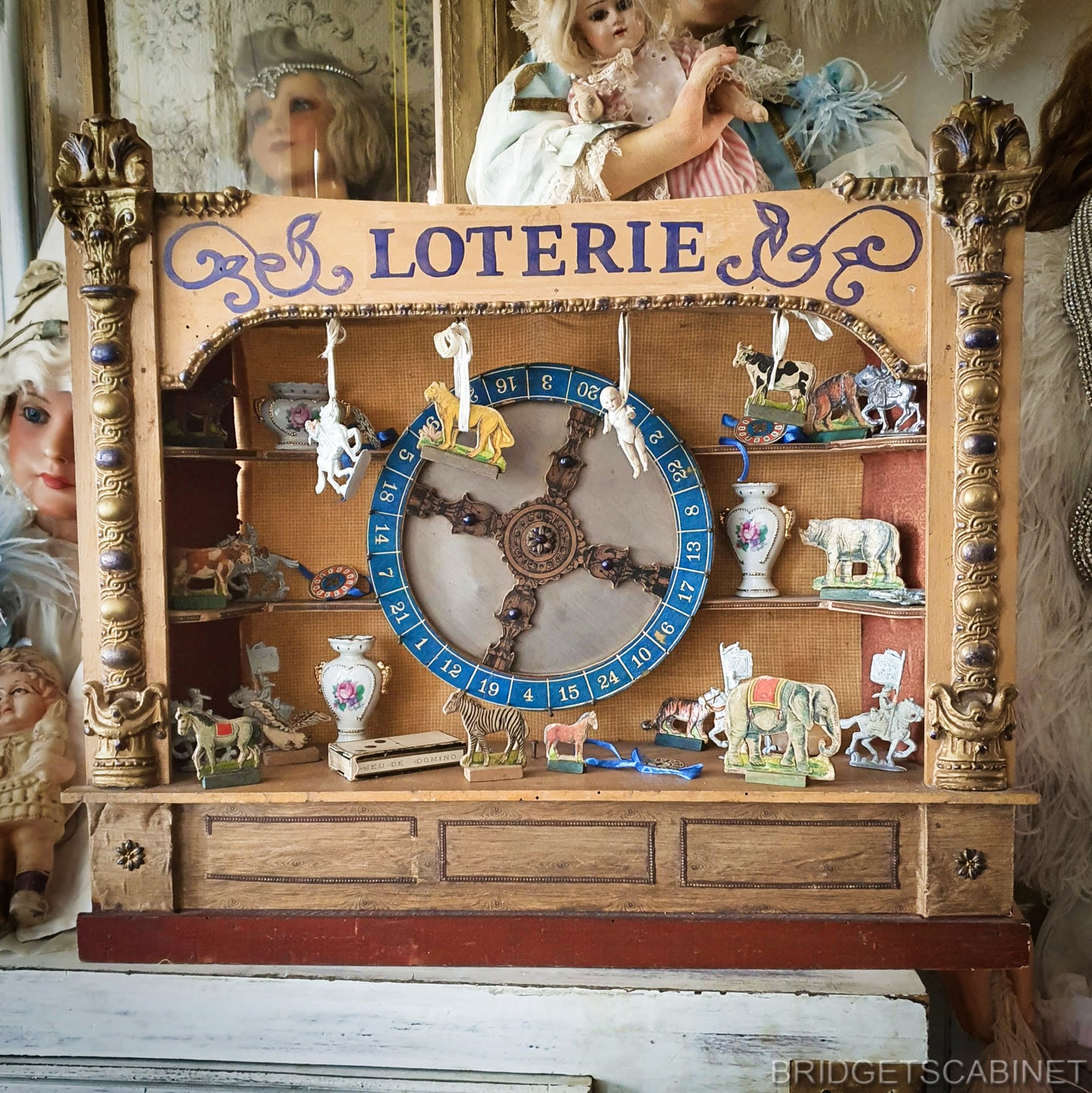 19th C. French Lotterie Toy
