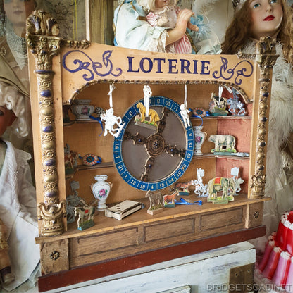 19th C. French Lotterie Toy