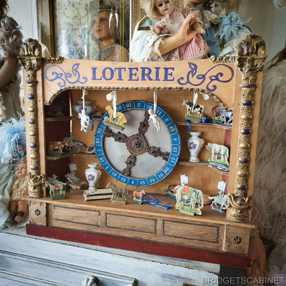 19th C. French Lotterie Toy