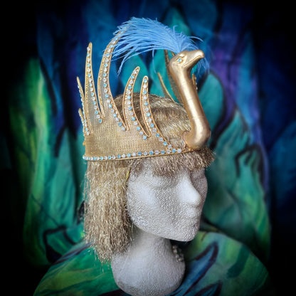 Vintage Burlesque Stage Headdress Cleopatra