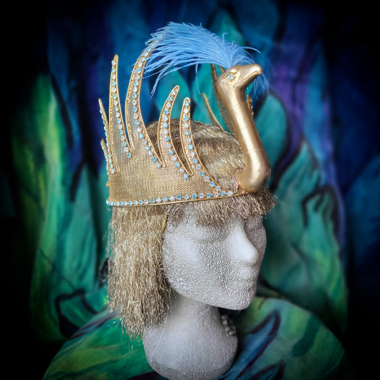 Vintage Burlesque Stage Headdress Cleopatra