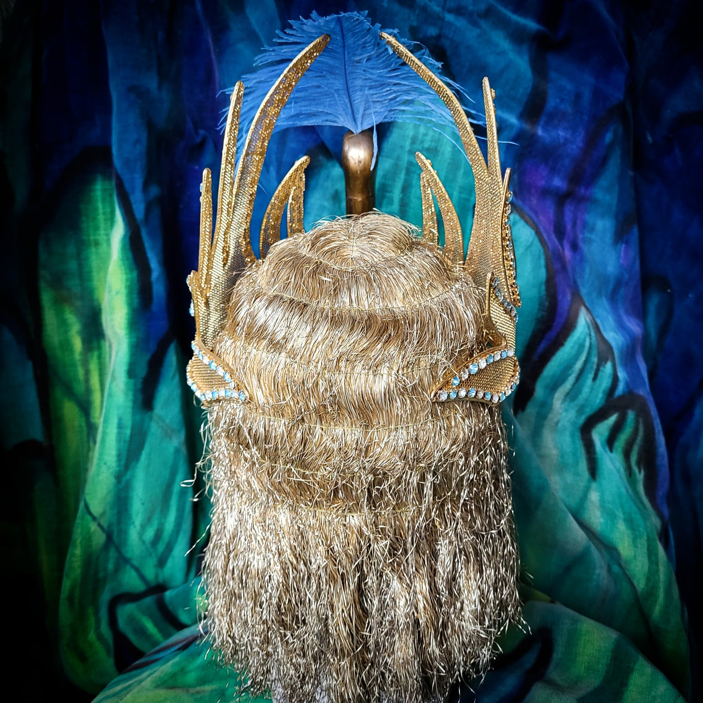 Vintage Burlesque Stage Headdress Cleopatra