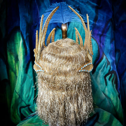 Vintage Burlesque Stage Headdress Cleopatra
