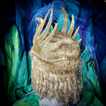 Vintage Burlesque Stage Headdress Cleopatra