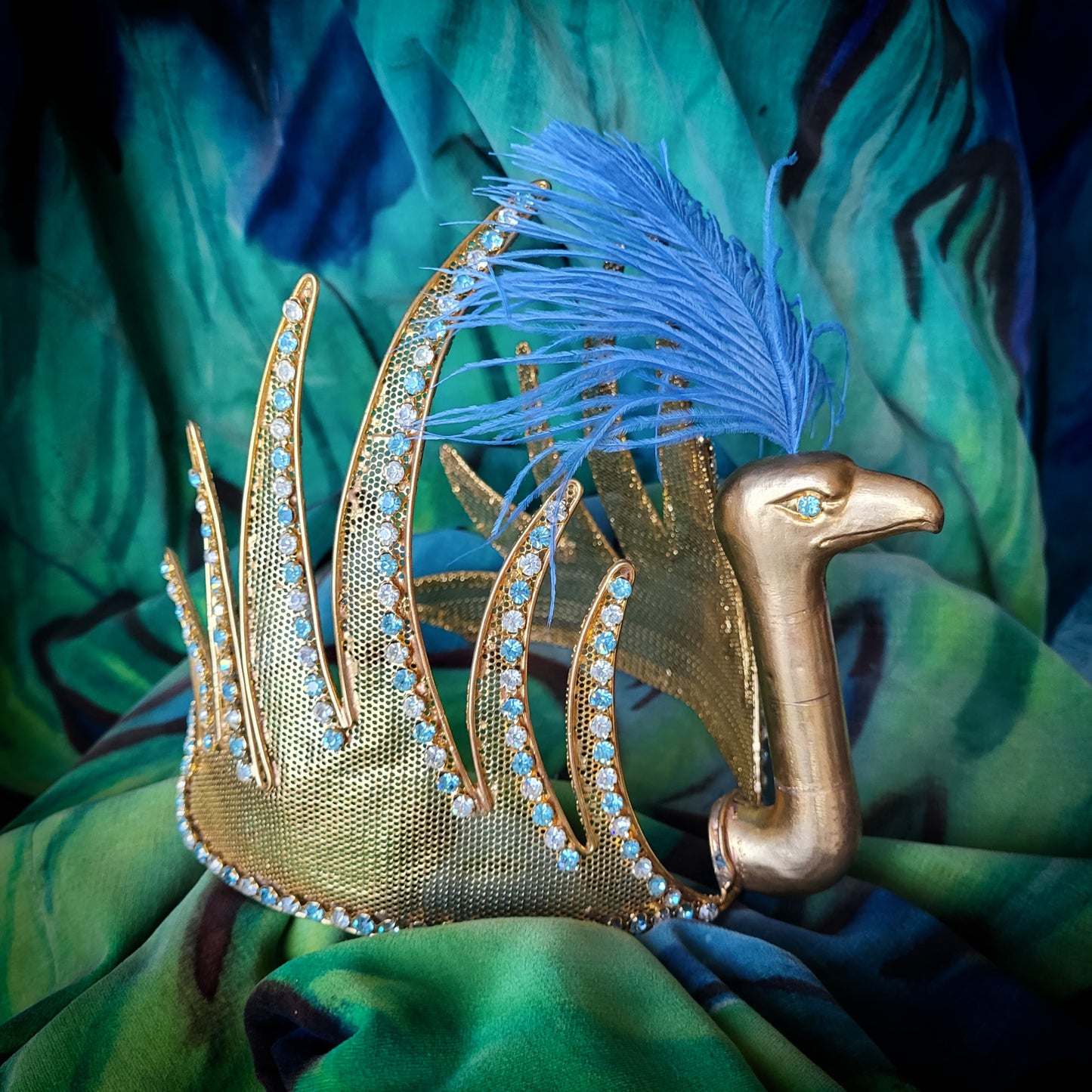 Vintage Burlesque Stage Headdress Cleopatra