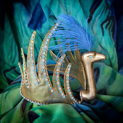 Vintage Burlesque Stage Headdress Cleopatra