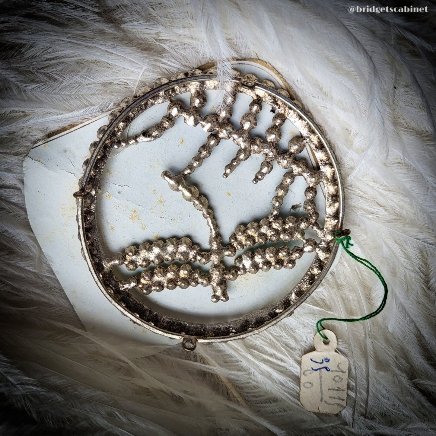 1920s Dragon Fly Dress Ornament Jewelry