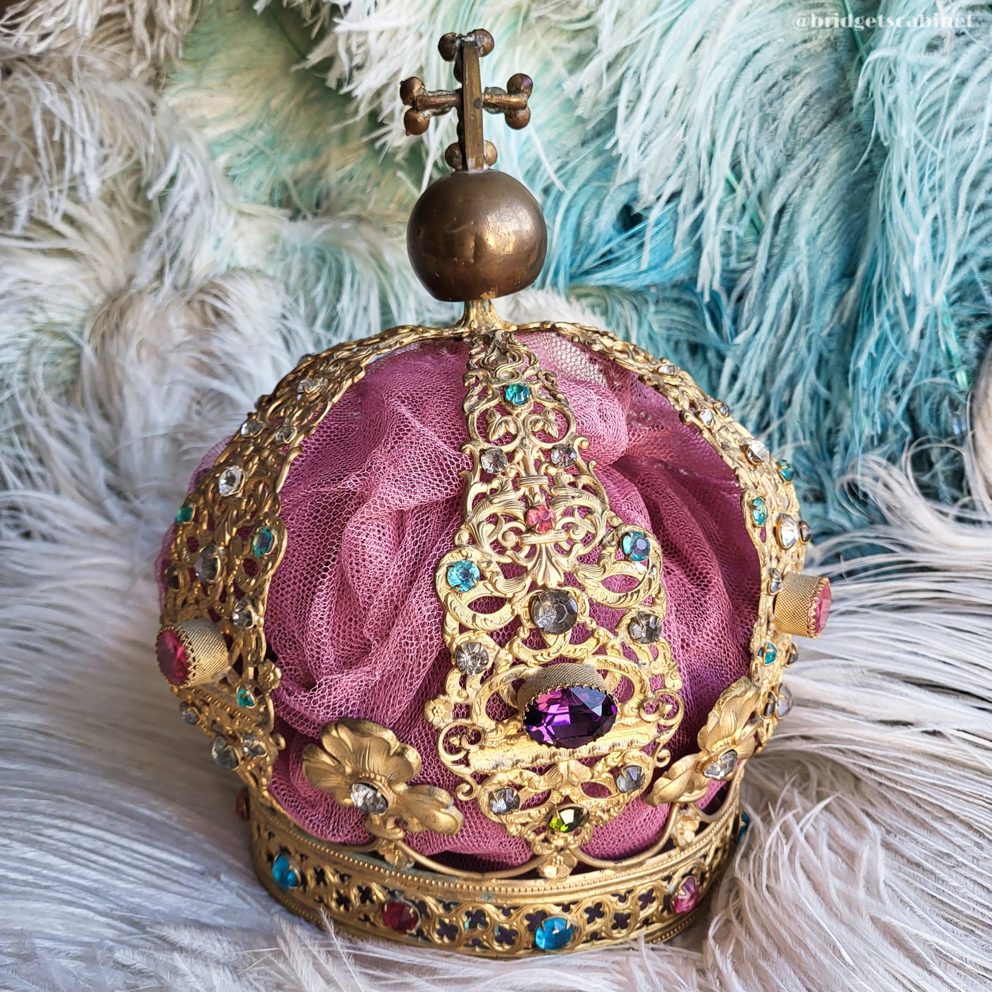 1860s Religious Santos Crown