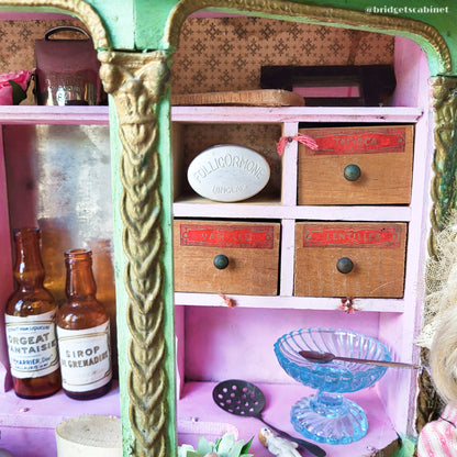 Antique Toy Doll Epicerie Store