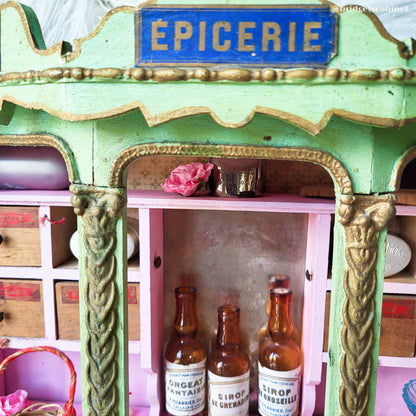 Antique Toy Doll Epicerie Store