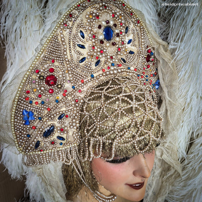 Antique Kokoshnik Theater Headdress