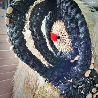Vintage Stage Burlesque Headdress Shells