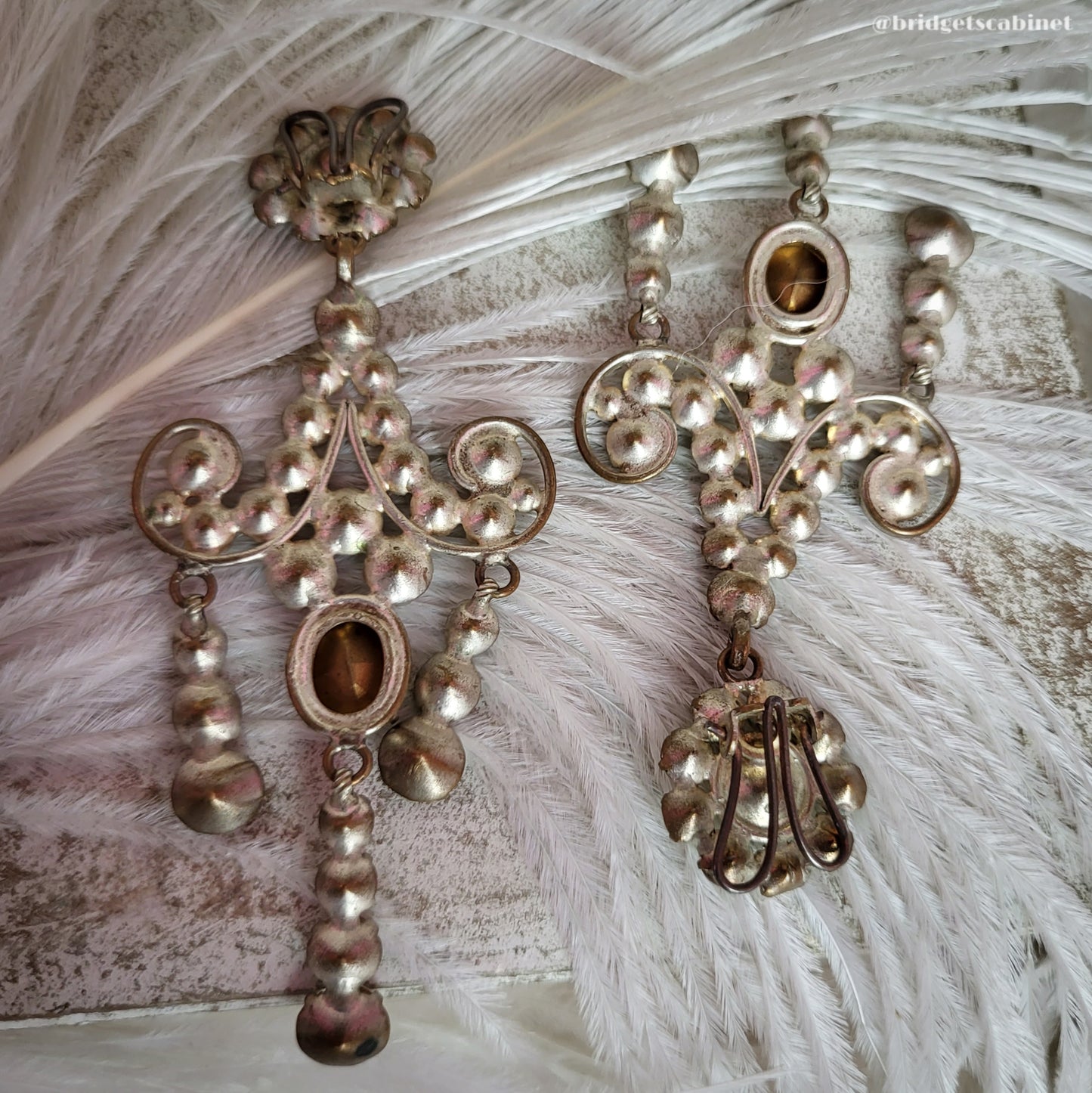 Vintage Chandelier Earrings