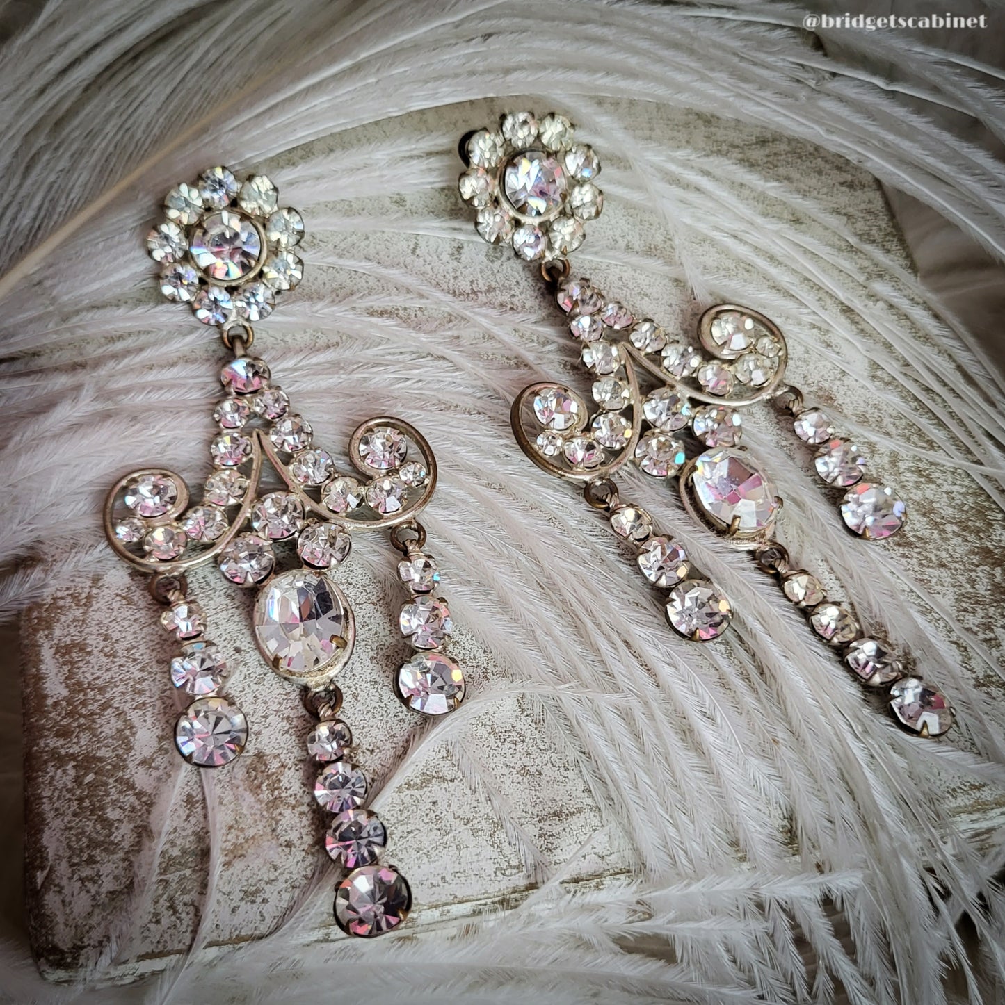 Vintage Chandelier Earrings
