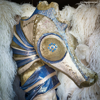 Vintage Seahorse Stage Costume Headdress