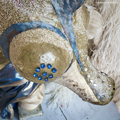 Vintage Seahorse Stage Costume Headdress