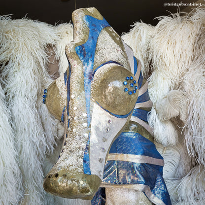 Vintage Seahorse Stage Costume Headdress
