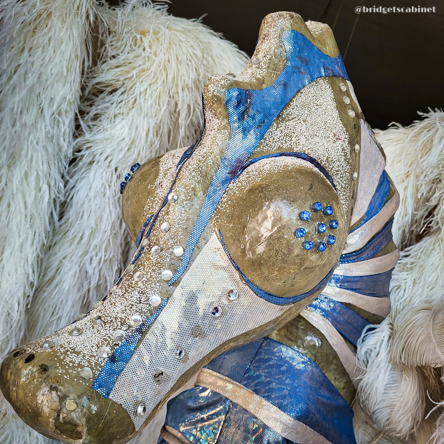 Vintage Seahorse Stage Costume Headdress