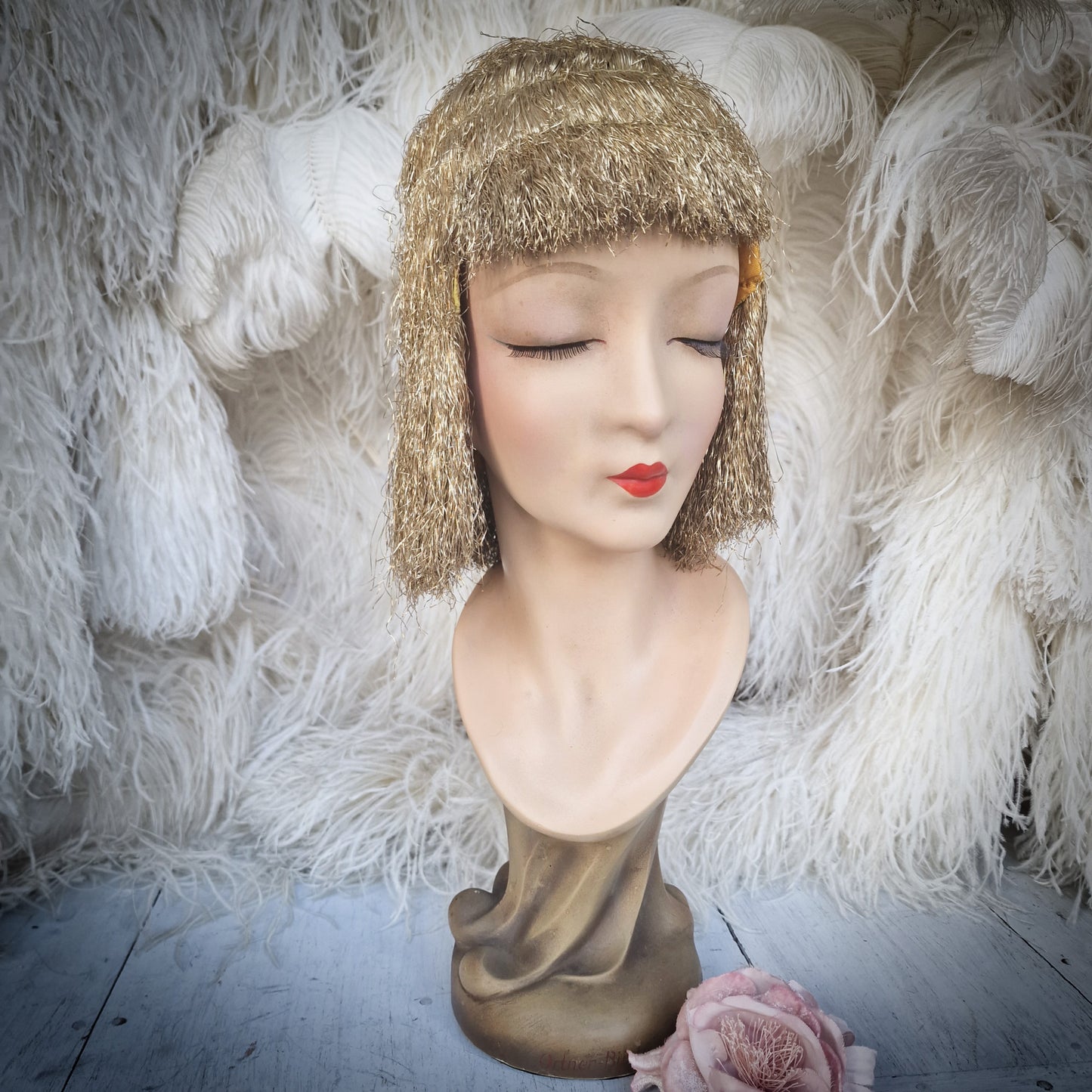 1930s Wig Head Bust Display