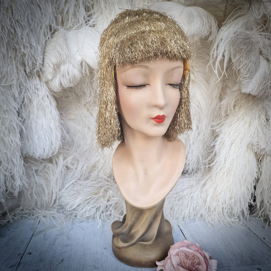1930s Wig Head Bust Display