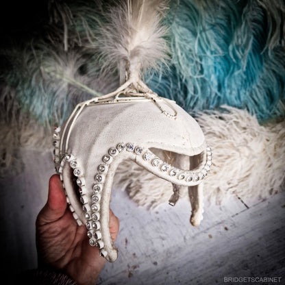 Vintage Feather Stage Burlesque Headdress