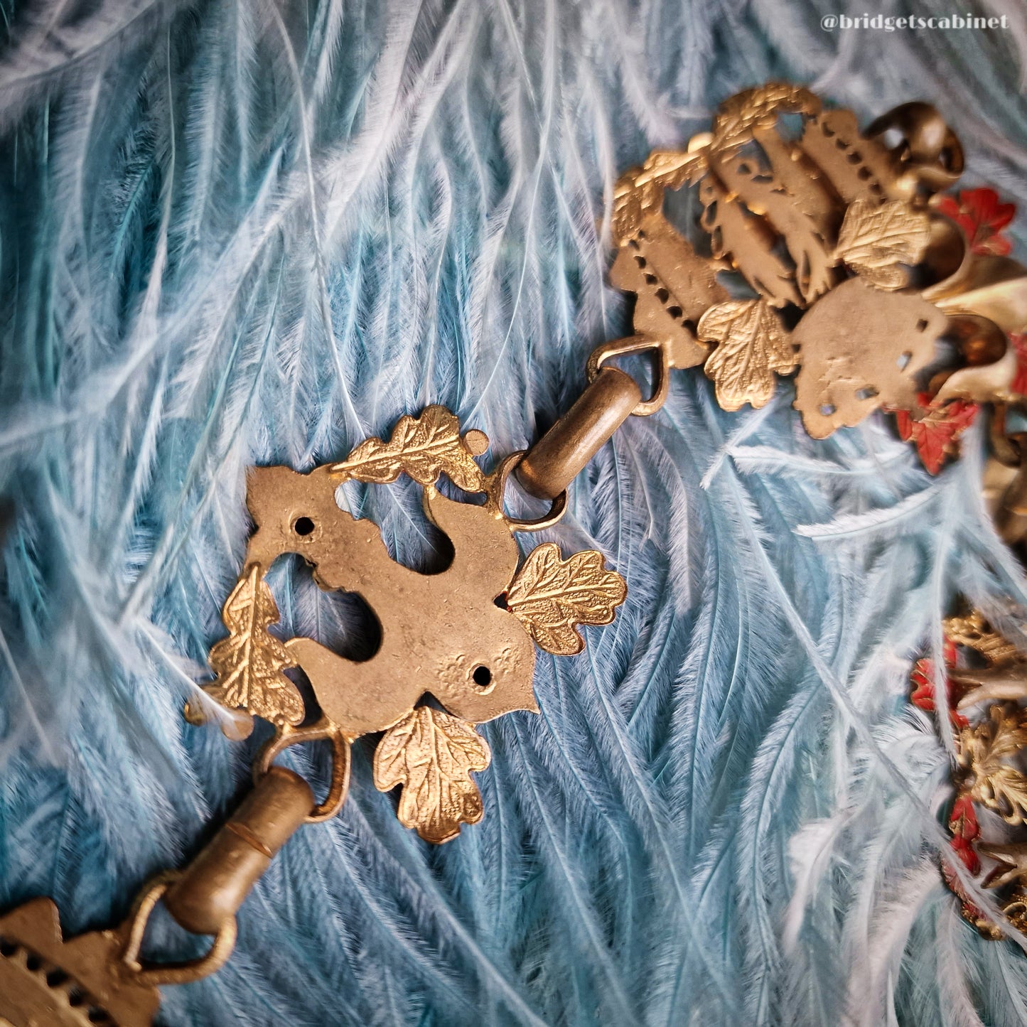 Antique French Necklace Belt Burlesque