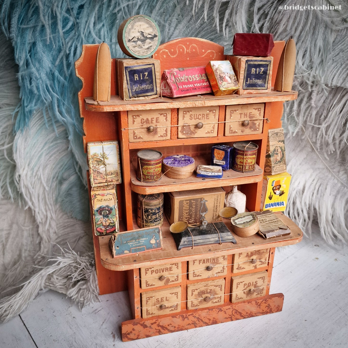 Antique French Epicerie Doll Store