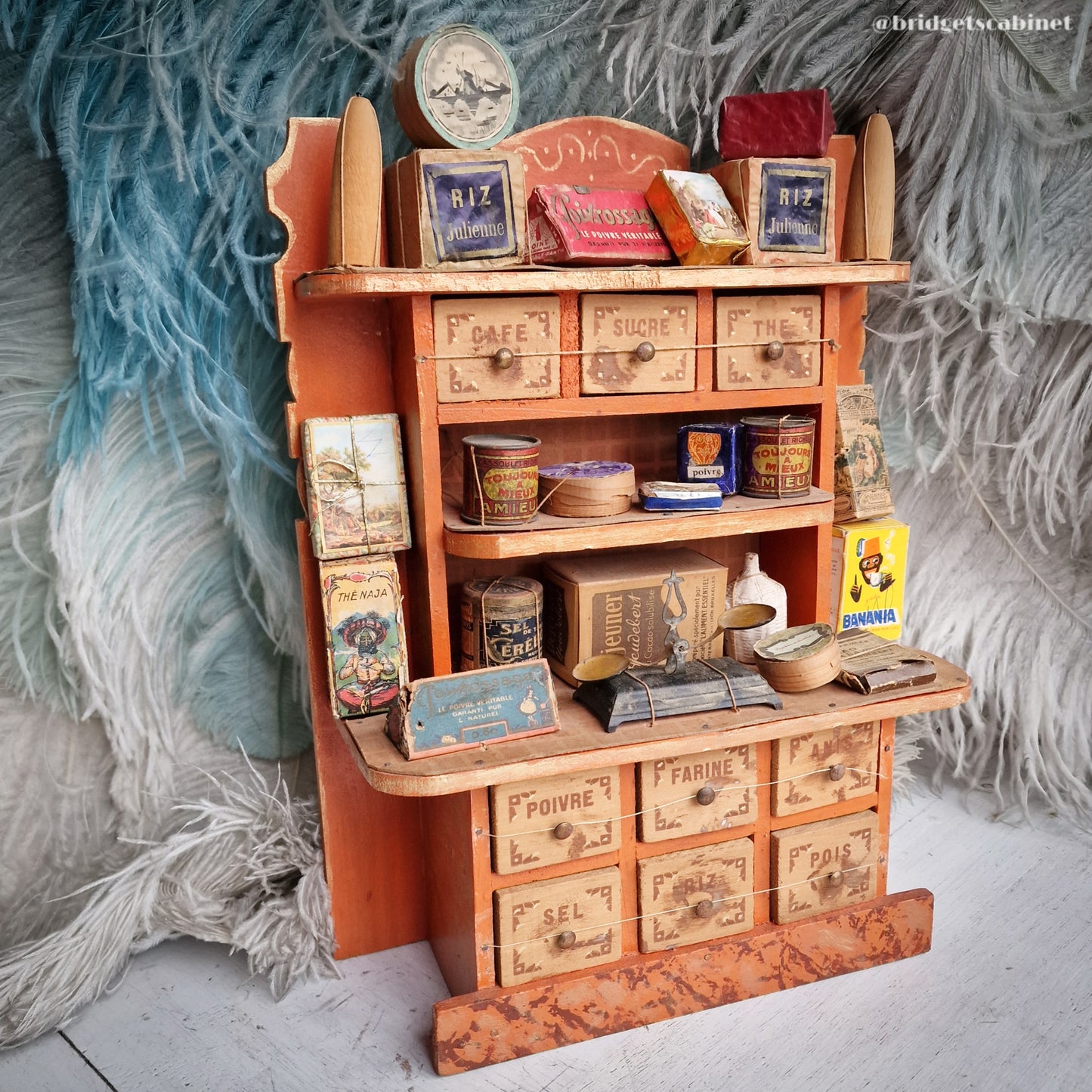 Antique French Epicerie Doll Store