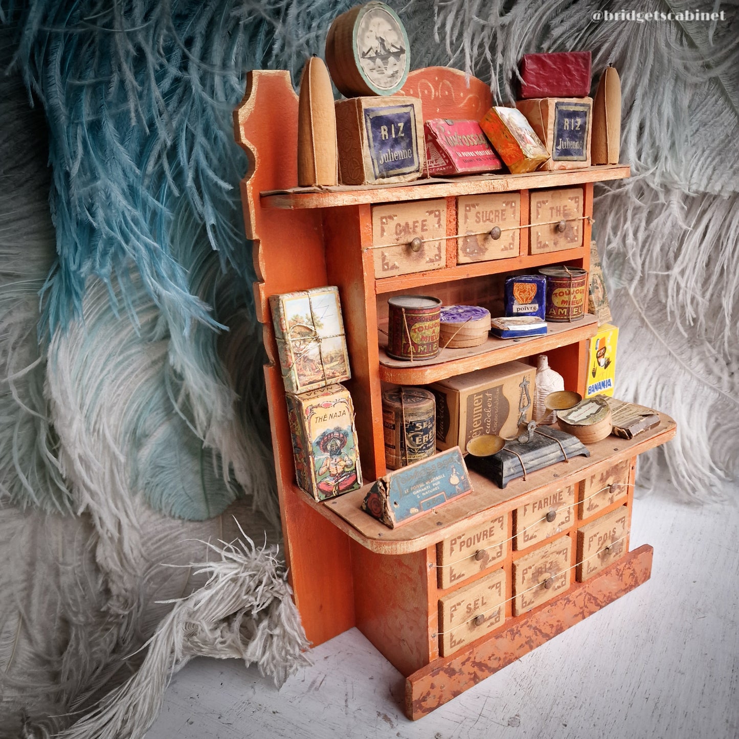 Antique French Epicerie Doll Store