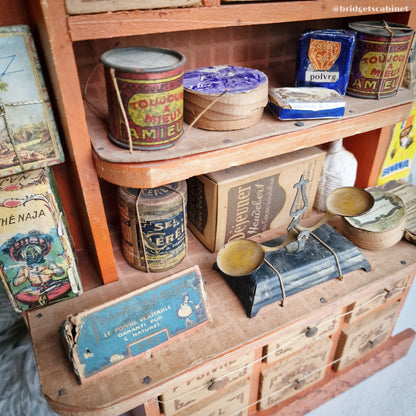 Antique French Epicerie Doll Store