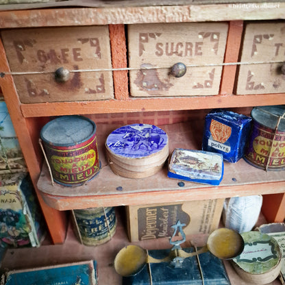 Antique French Epicerie Doll Store
