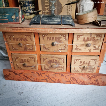 Antique French Epicerie Doll Store