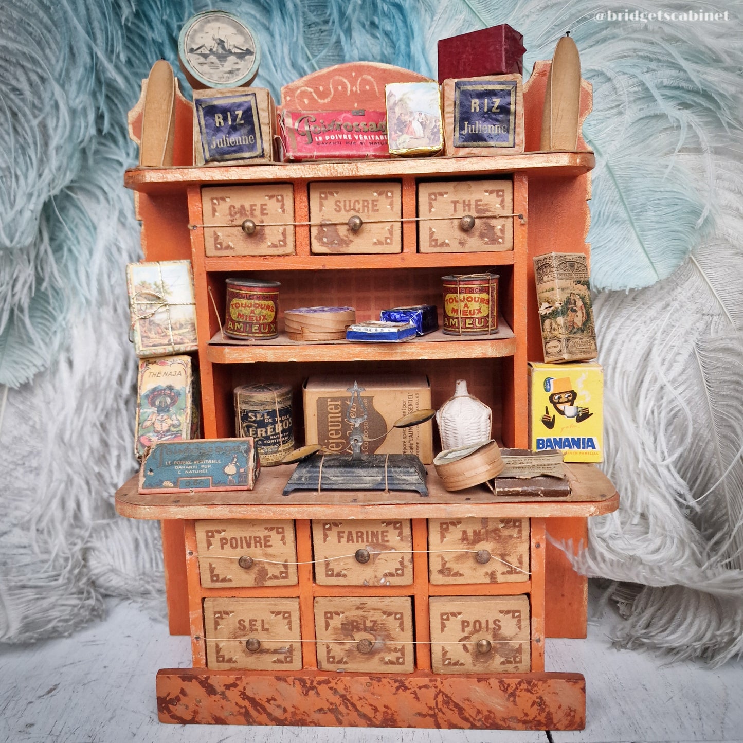 Antique French Epicerie Doll Store
