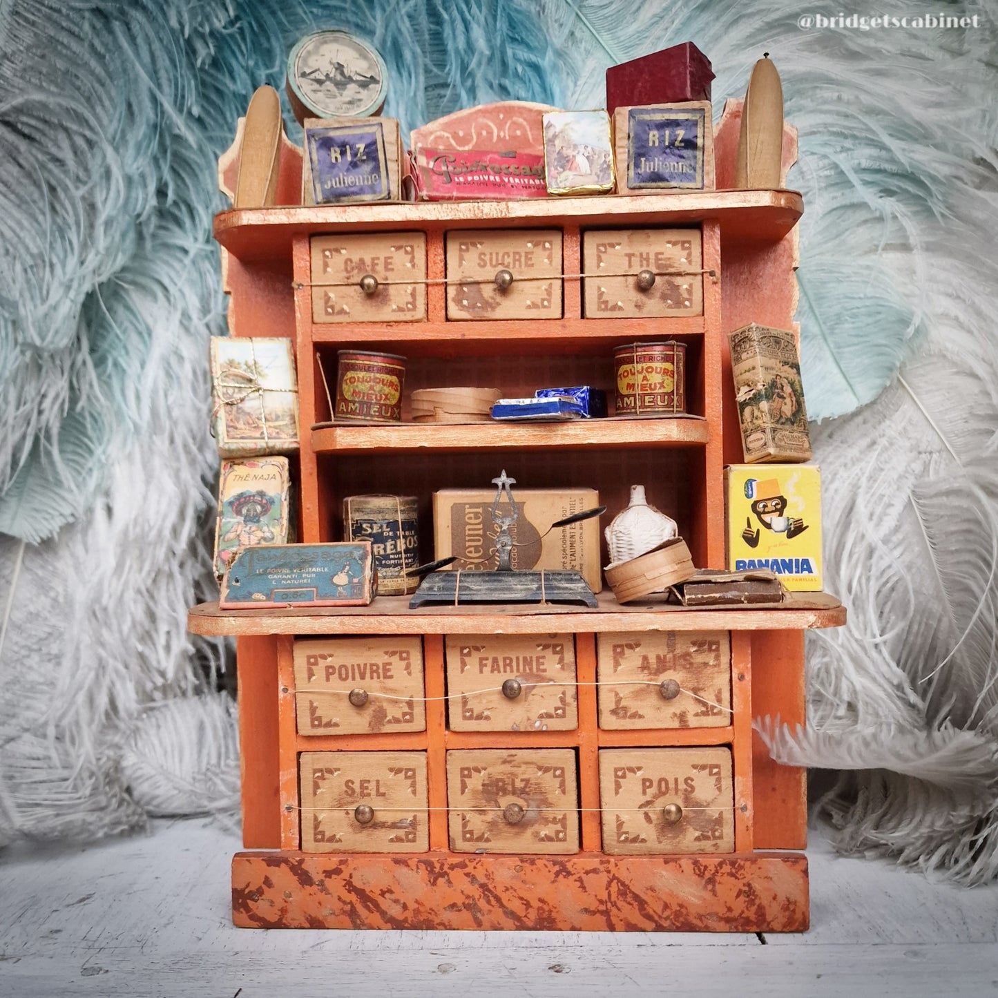 Antique French Epicerie Doll Store